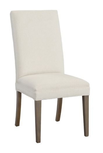 Straight Tall Back Dining Chair