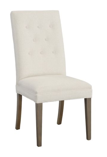 Straight Tall Back Dining Chair