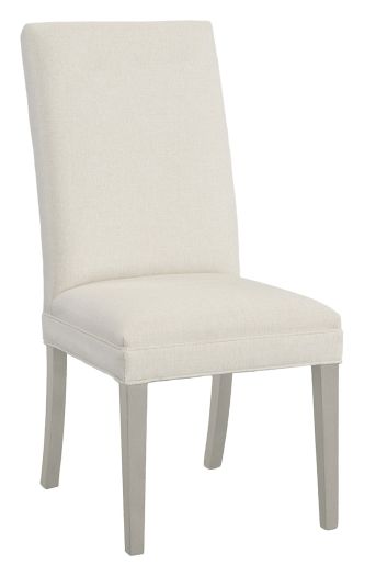Straight Tall Back Dining Chair