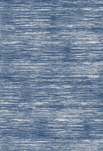 Striped Blue and white rug - M