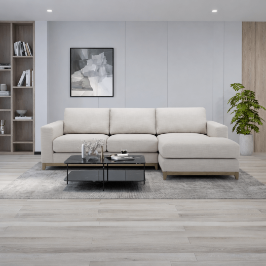 Stuttgart Light Grey Sectional