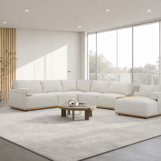 Stylish Grey Sectional