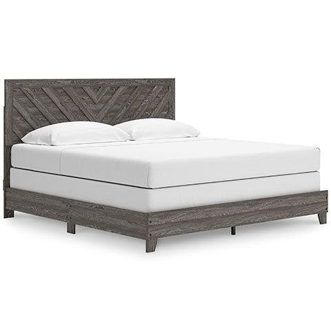 Sylveri King Chevron Panel Bed
