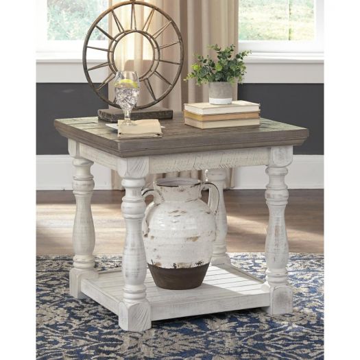 RECTANGULAR END TABLE