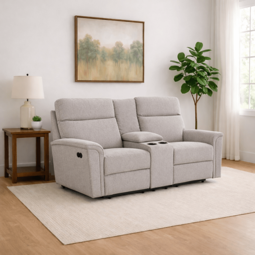 Tarmiac Reclining Loveseat with Console