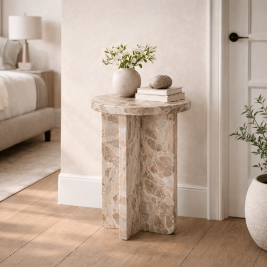 Tellis MARBLE SIDE TABLE