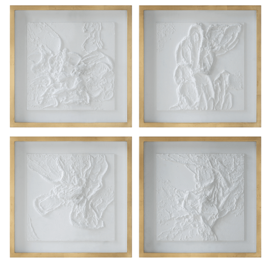 Textured Whispers Framed Print s/4