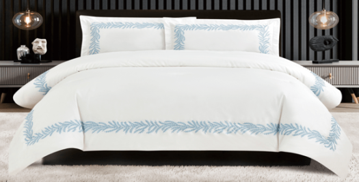 TH-E2004 Kyle Q Comforter Sets (3 PCS)