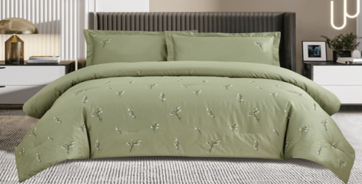 TH-E2264 Tina K Duvet Comforter Sets (4PCS)