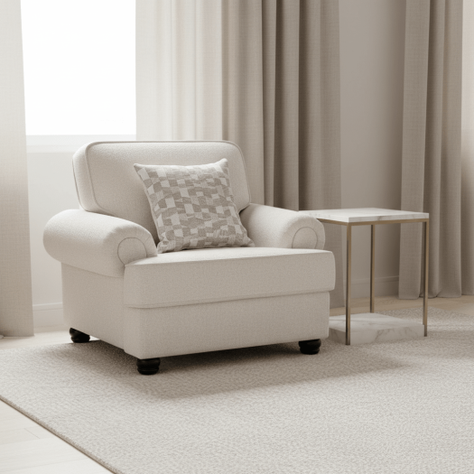 The Riviera Stationary Chair + 1 pillow