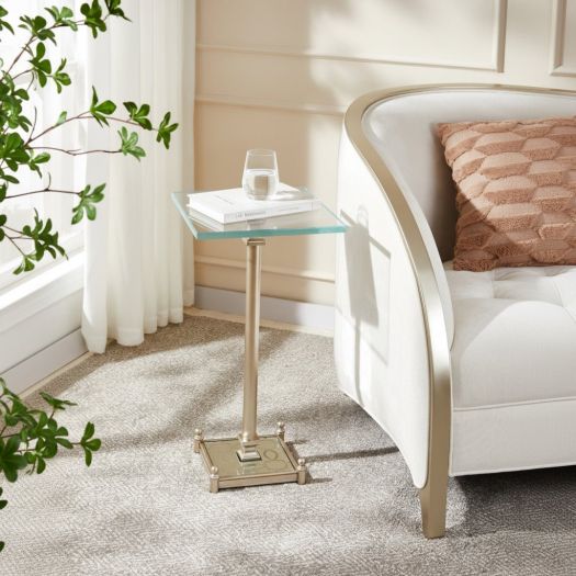 The Silver Vista Accent Table