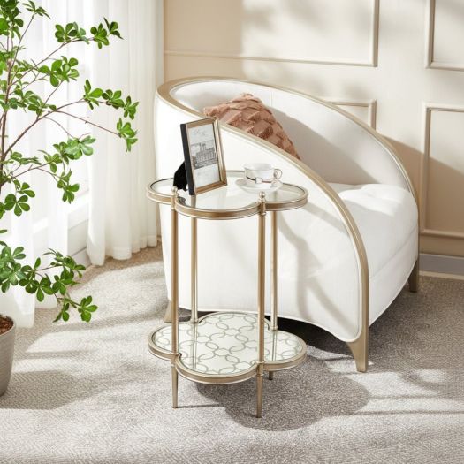 The Silver Vista Accent Table