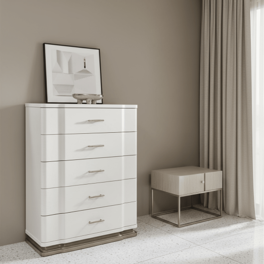 Timeless Tranquility White Chest