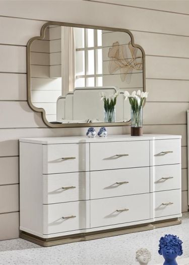 Timeless Tranquility White Dresser Table