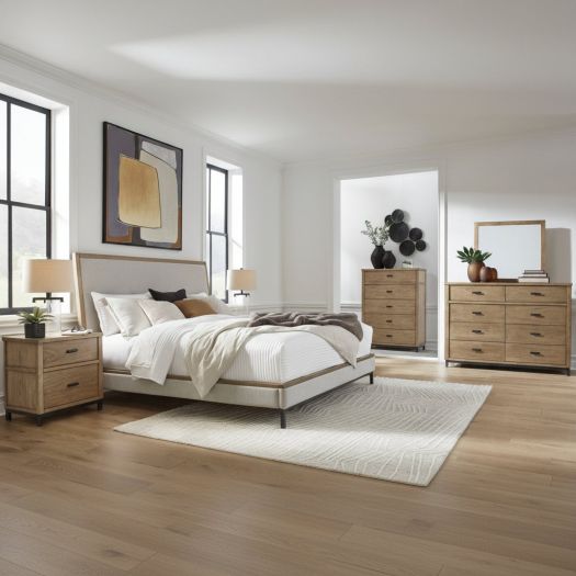 Tomtyn King Upholstered Bedroom