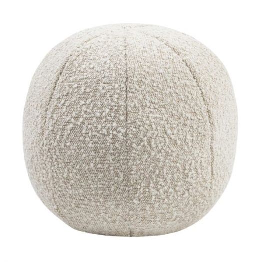 Boba 14" Beige Boucle Pillow