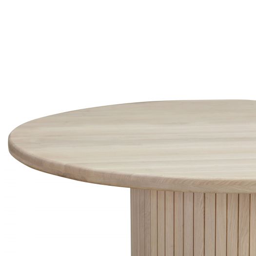 Chelsea Round Oak Dining Table