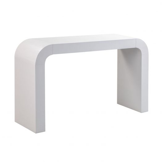 Hump White Console Table