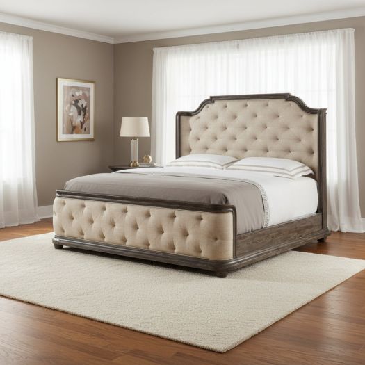 Traditions California King Uph Panel Bed