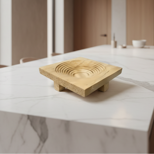 Travertine Bowl
