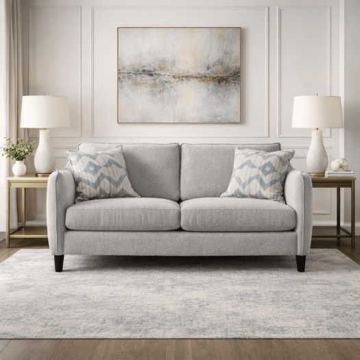 Trendy Grey Loveseat (178cm)