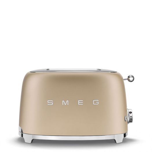 Smeg 50's Style 2-Slice Toaster, Gold Matte
