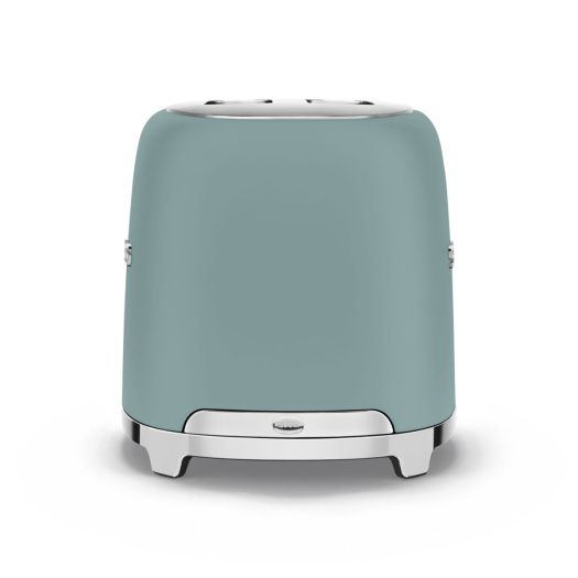 Smeg 50's Retro Style 2 Slice Toaster, Emerald Green Matte