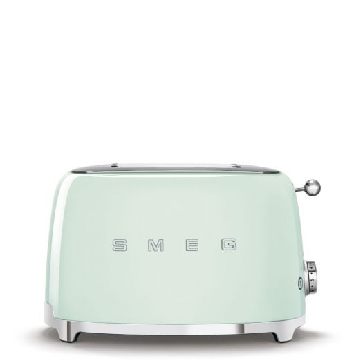 Smeg 50's Style 2-Slice Toaster - Pastel Green Color 