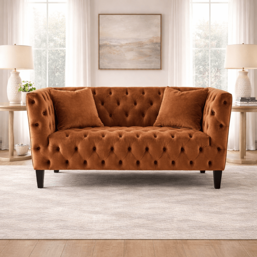 Tuft 2 Seater Loveseat (158cm)