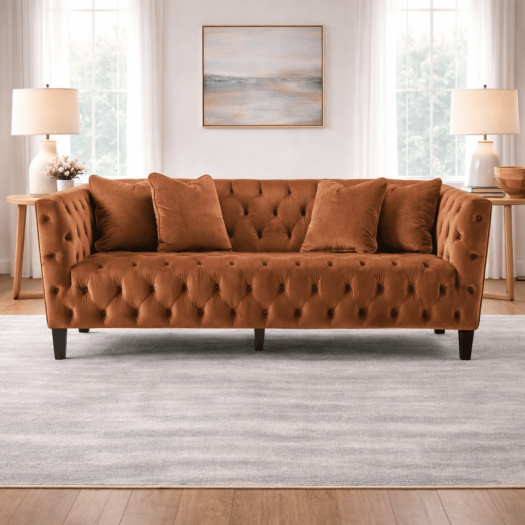 Tuft 3 Seater Sofa (218cm)