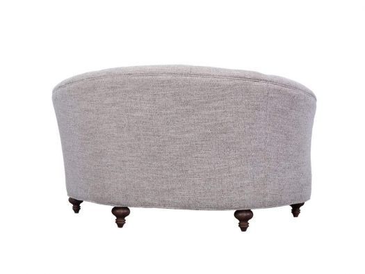 Desseray Pewter Loveseat