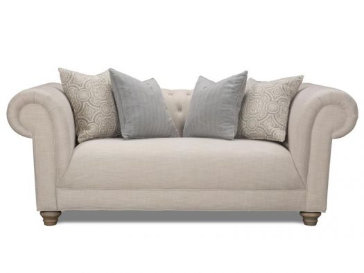 Pewter Loveseat KD