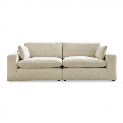 Elyza White XL Sofa