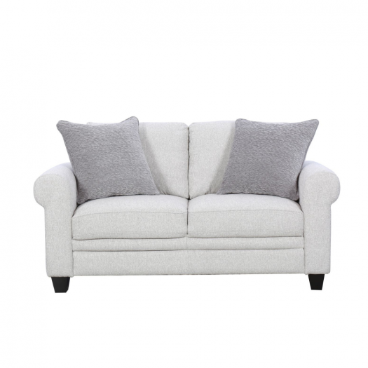 Lara Grey Loveseat