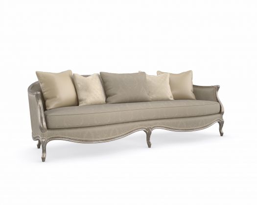 Intl-Classic Upholstery - Le Canape 110" XL Sofa (Gold)