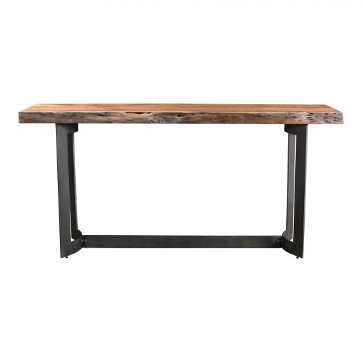 Bent Console Table Smoked