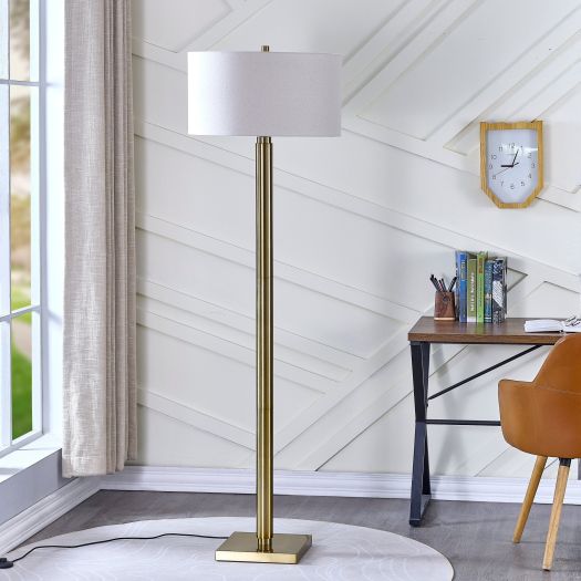 Lumar Gold Floor Lamp