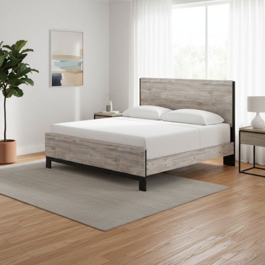 Vessalli King Panel Bed