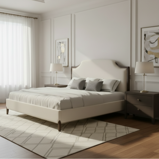 Victorian Dreams Beige Bed