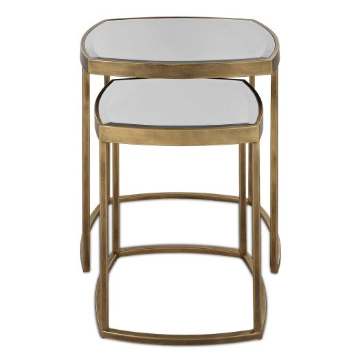 VISTA NESTING TABLES, S/2