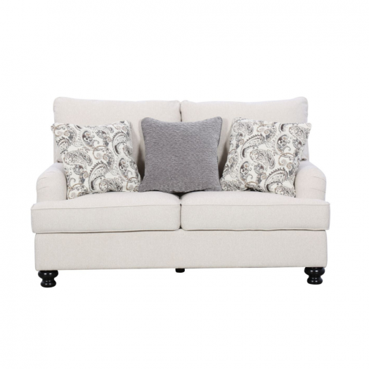 Denise Beige Loveseat