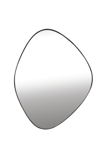 Black Frame Wall Mirror