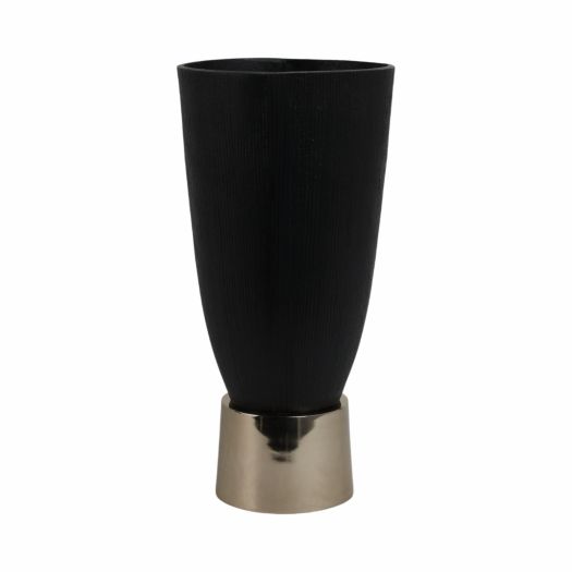 Wallmar Black And Gold Vase