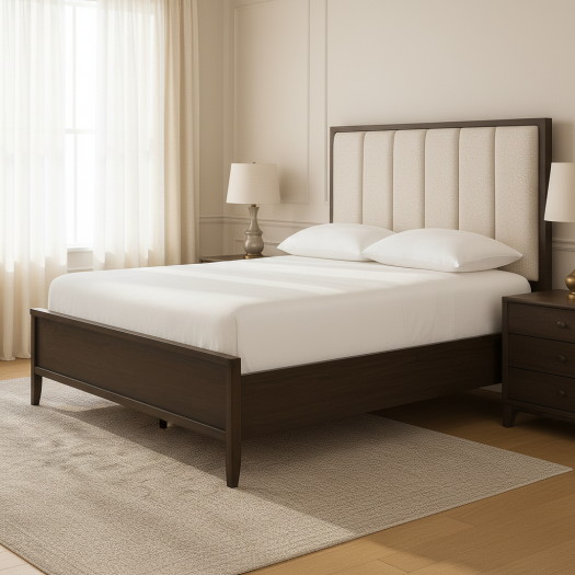 Westonfort King Upholstered Panel Bed