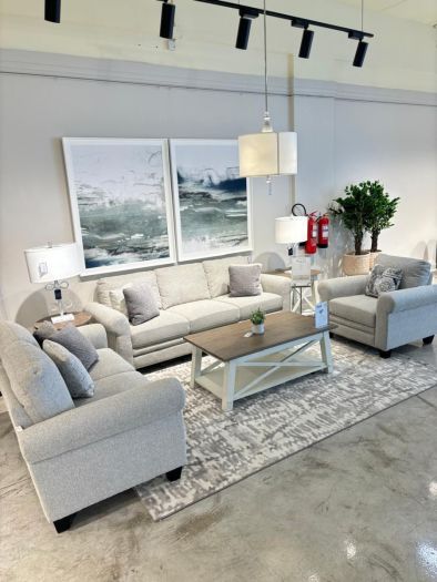 Lara Dark Grey Loveseat