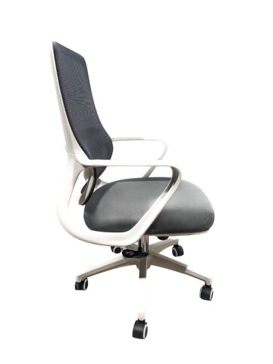 Medium Back Chairs - White frame