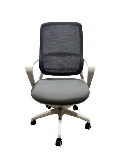 Medium Back Chairs - White frame
