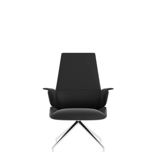 Orion Medium Back Guest Chair – Black