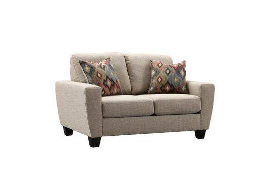 Roots Hazelnut Loveseat