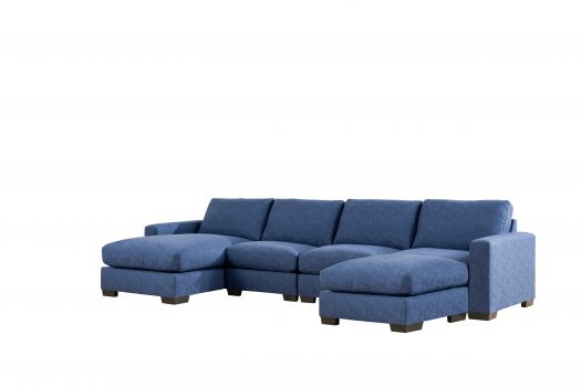 Roots Avatar Blue Sectional